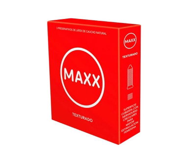 PRESERVATIVO MAXX TEXTURADO X3