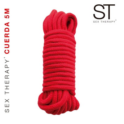Cuerda BONDAGE roja 5 metros