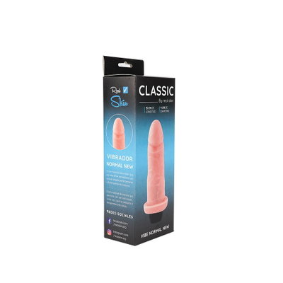 DILDO VIBRADOR NORMAL NEW PIEL (15 cm x 5 Ø)