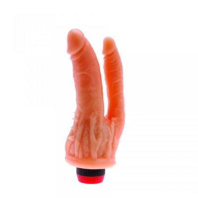 DILDO VIBRADOR DOBLE 17 cm x 3,5 Ø / 11 cm x 2 Ø