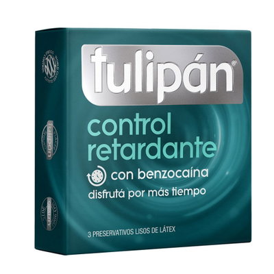 PRESERVATIVO TULIPAN RETARDANTE X3