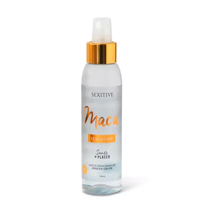Aceite MACA corporal Calor para masajes 130ml