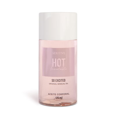 Aceite corporal SO EXCITED para masajes 125ml