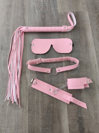 COMO KIT ECO CUERO ROSA o ROJO 