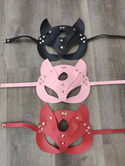 Mascara CAT ECO CUERO ROSA