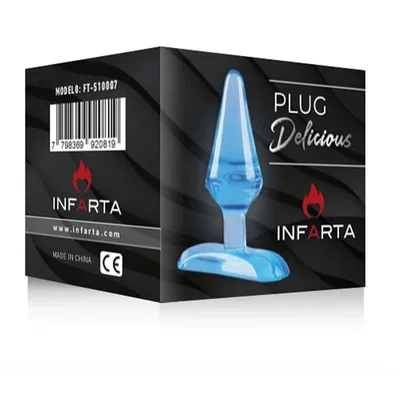 Mini PLUG celeste 6cmX3