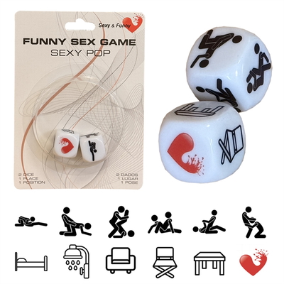Kit JUEGO de 2 dados con Posicion y Lugar