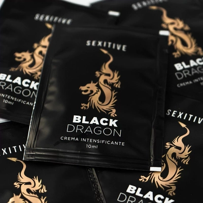 SACHET LUBRICANTE BLACK DRAGON FRIO CALOR 10ML