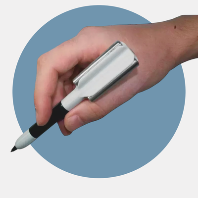 Lapicera con peso variable – Bolígrafo adaptado para mayor control en la escritura