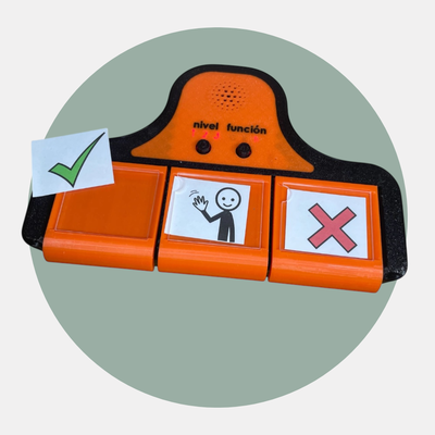 disCom lvls+ – Comunicador Grabable por Niveles y Secuencial con Salida de Voz