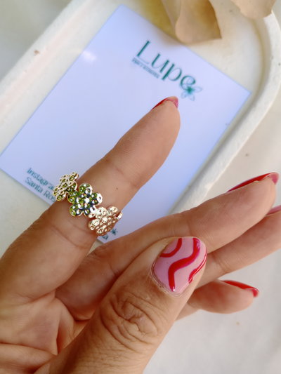 Anillo Flower- AB