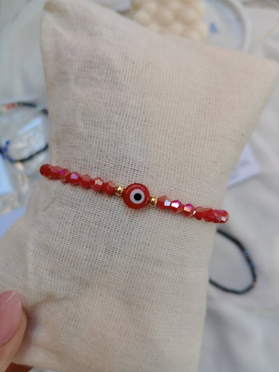 Pulsera Ojo - cristales 
