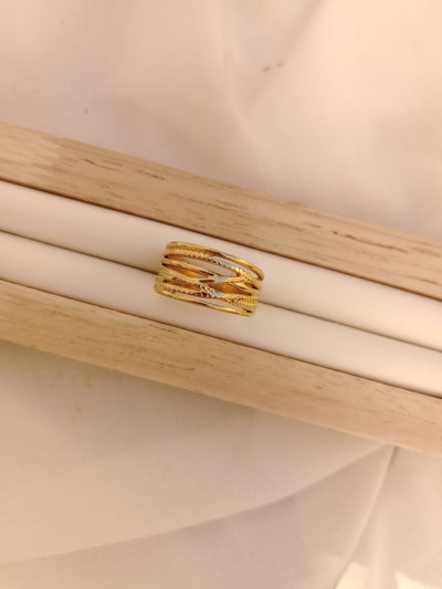 Anillo Sedona Acero dorado 