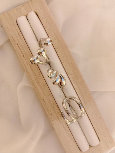 Anillos Vienna Acero quirúrgico 