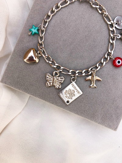 Pulsera Charms Viajera 