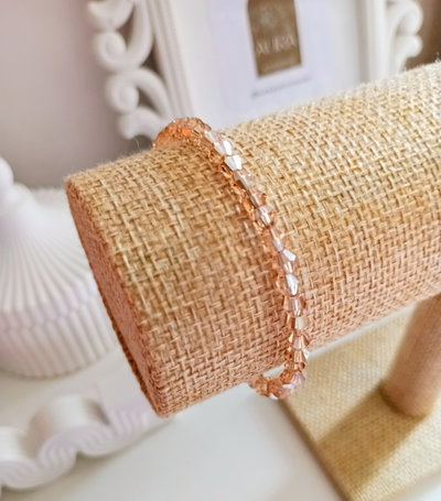Pulsera clásica | Cristal Beige 