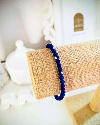 Pulsera clásica | Cristal Azul 