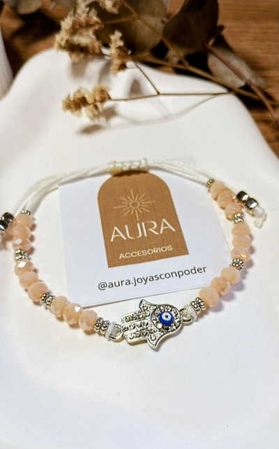 Pulsera Luz • Cristal Nude 