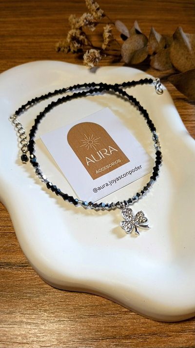 Collar Good Luck • Plateado 