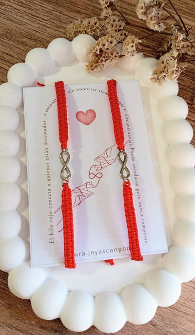 Pulseras x2 • Infinito 
