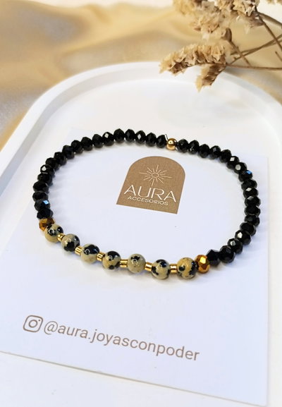 Jaspe Dálmata • Pulsera 