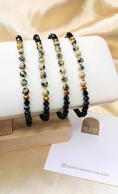 Jaspe Dálmata • Pulsera 