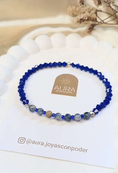 Piedra Sodalita • Pulsera 