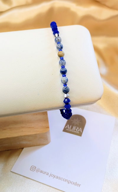 Piedra Sodalita • Pulsera 