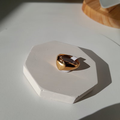 Anillo Macizó Dorado