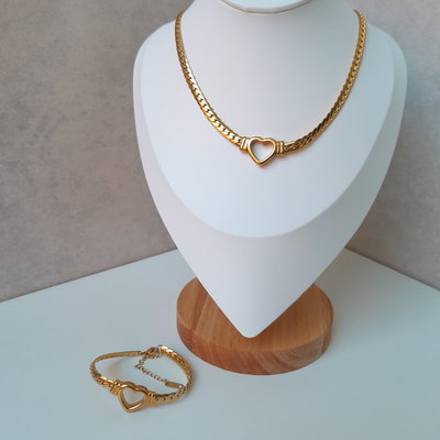 Conjunto Corazón Dorado 