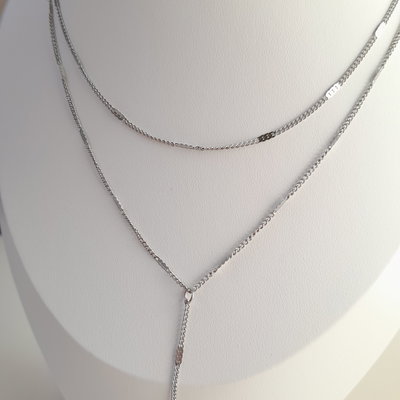 Corbatin Jans Plateado 