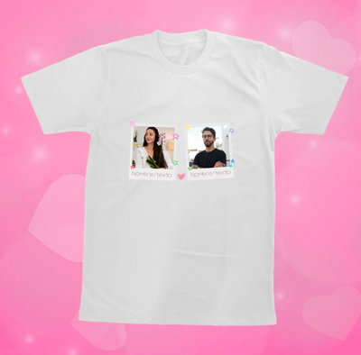 Remera pareja fotos