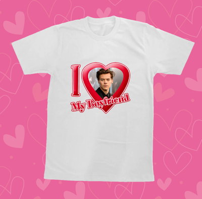 Remera I love my boyfriend
