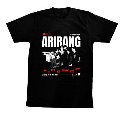 Remera BTS Arirang MODELO 1