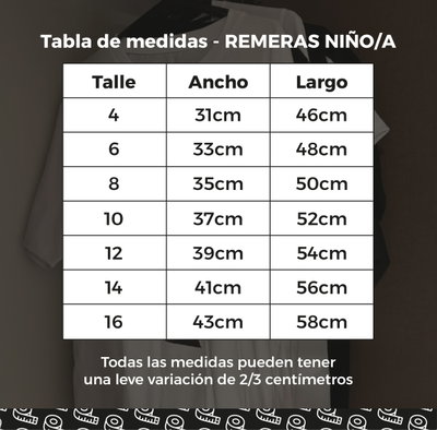 Remera niño/a K4os