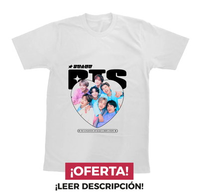 Remera BTS - OFERTA