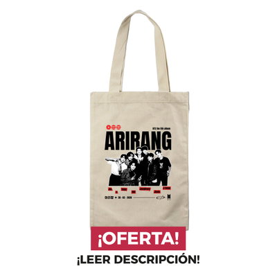 Tote bag BTS Arirang MODELO 1 - OFERTA