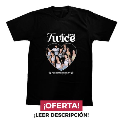 Remera Twice - OFERTA