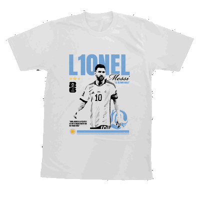 Remera Messi "El Último Baile"