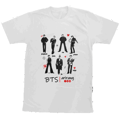 Remera BTS Arirang MODELO 3