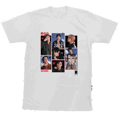 Remera BTS Arirang MODELO 4