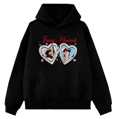 Buzo canguro BTS Corazones ¡Elegí tu bias!