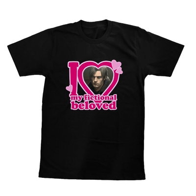 Remera "I love my fictional beloved" - PERSONALIZABLE