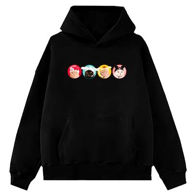 Buzo canguro Gatitos Sanrio