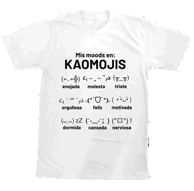 Remera Kaomoji