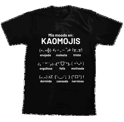 Remera Kaomoji