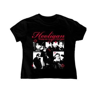 Baby tee BTS Hooligan