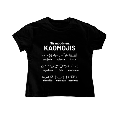 Baby tee Kaomoji