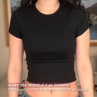 Baby tee personalizada MODELO 3