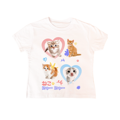Baby tee Gatitos